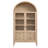 Nolan 74" Tall Arched Storage Display Cabinet-107335490