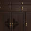 Buffet en bois massif de style chinois