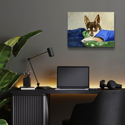 Art mural en verre Lark Manor ™ «Getting Cosy» par Darlene Pavlovich