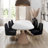 19'' H Velvet Upholstered Metal Parsons Chair-1340082583-1322090724