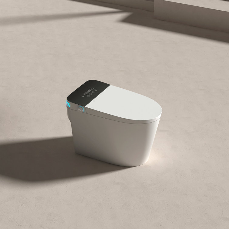 Smart Toilets With Heated Bidet Seat.Portable Toilet With Bidet Built.Intelligent Toilet Auto Open/Close Seat. Bidet Toilet With Dryer And Warm Water