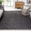 Santa Fe Five Hundred Thirty Five Area Rug In Charcoal / Silver-1069800958