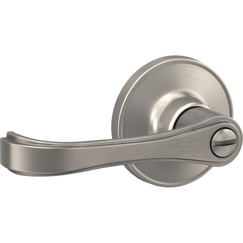 Serrure d’entrée à clé à levier torino, Nickel satiné, Clé identique, Oui