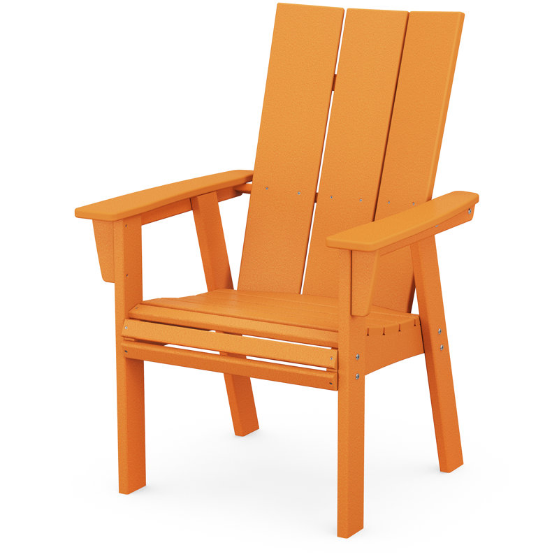 Chaise Adirondack POLYWOOD, Tangerine
