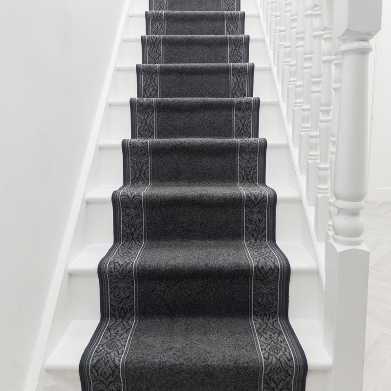 Stair Runner Vintage Look Area Rug, Runner 100 x 450 cm