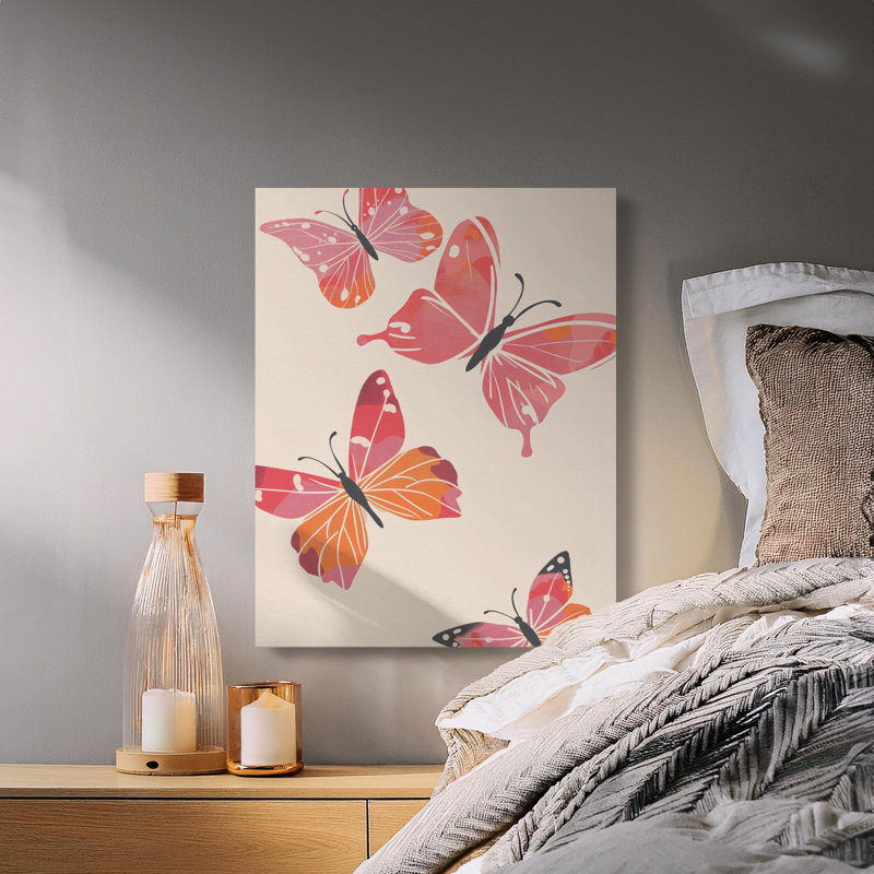 Criss 1 Piece Wrapped Canvas Wall Art Set, 8x10