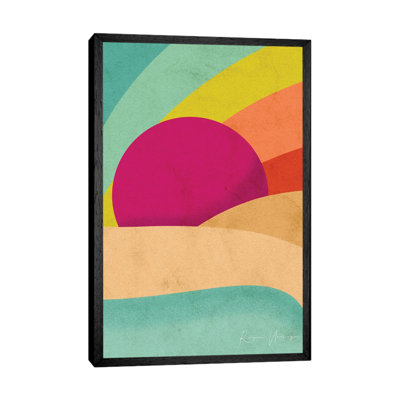 Pride Sunset by Reyna Noriega - Painting on Canvas