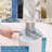 SALAV Complete Standing Garment Steamer with Pivoting Ironing Board & Auto Shut Off in Gray