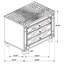 Table de chevet 2 tiroirs Menlo-1392316299