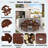 Picnic Table Outdoor 8-person Picnic Table With 4 Built-in Benches And Umbrella Hole-700538672