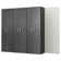 Deluxe 3 Piece Single Storage Cabinet ( 72'' H x 96'' W x 16.75'' D)