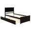 Lit simple avec lit gigogne réglable - Plateforme de construction mobile-1650856291