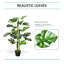 Charleston 100cm Faux Monstera Deliciosa Plant in Pot