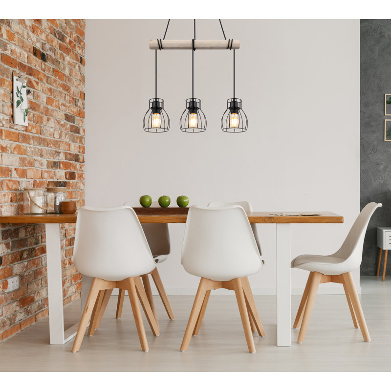 Alaitz 3 - Light Black Kitchen Island Pendant