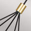 Zahir 5 - Light Waggon Wheel Chandelier-1728359138