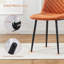 Modern Velvet Upholstered Dining Chair  -1335829244