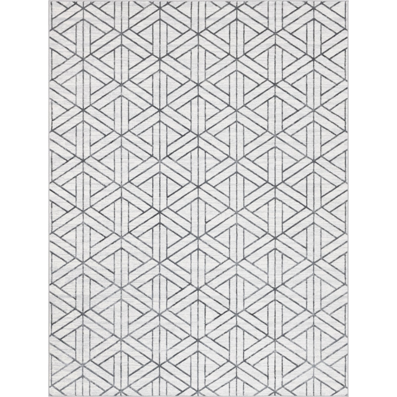 Rochele Geometric Indoor Rug, Rectangle 9' x 12'2"