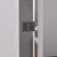 Porte de douche coulissante double avec finition, 56 - 60 "x 58", verre trempé de 1/4 "de 6 mm, cadre en aluminium, coffre de baignoire sécuritaire et tendance pour la salle de bain avec quincaillerie, protection de boîte en nid d'abeille