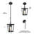 Dekotah 1-Light Outside Pendant Light Fixture For Gazebo, Patio, Entryway