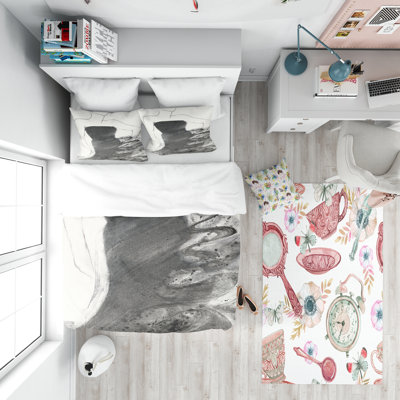 No Abstract Duvet Cover