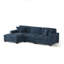 Canapé modulaire rembourré 3 pièces en chenille 3 pièces-1110111476-1110111475