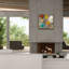 «Bridge Abstract 2» par Cheryl Warrick, art mural sur toile, 26 po x 26 po-1400771925