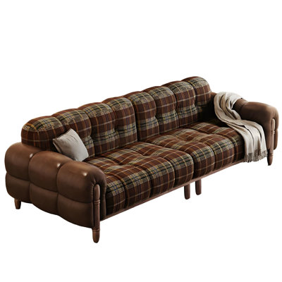 Canapé droit 86,61 po Mid-Century