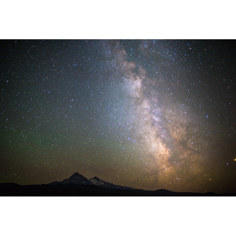 Milky Way - Photographie sur toile tendue, H 32 po x l 48 po