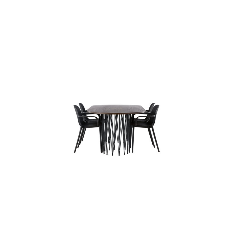 Arisbel 4 - Person Dining Set