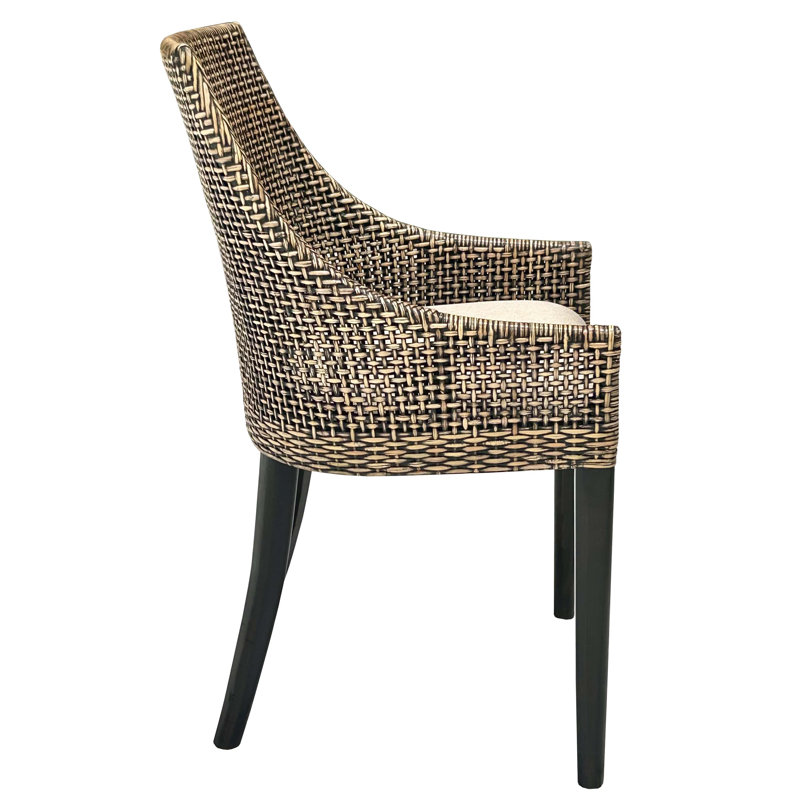 Chaise Layla brun antique
