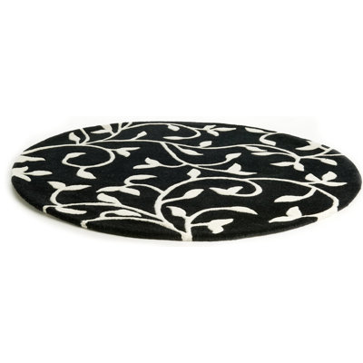 Cuthbertson Round Floral Area Rug