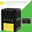 Composteur d'extérieur à grande capacité Outsunny