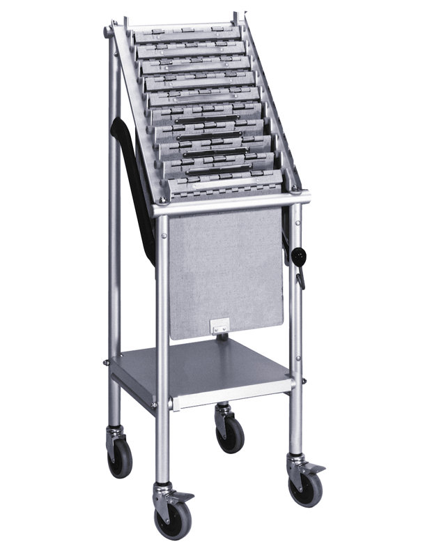 37'' H x 13'' W File Cart with Wheels