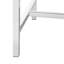 Cristian Faux Sheepskin Square Bench-32979444
