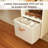 Beautiful Shoe Organizer For Your Closet - Spacious Linen Shoe Storage Box With Adjustable Compartments For Space Saving Storage - Quality Holder To Store Your Shoes For Easy Access