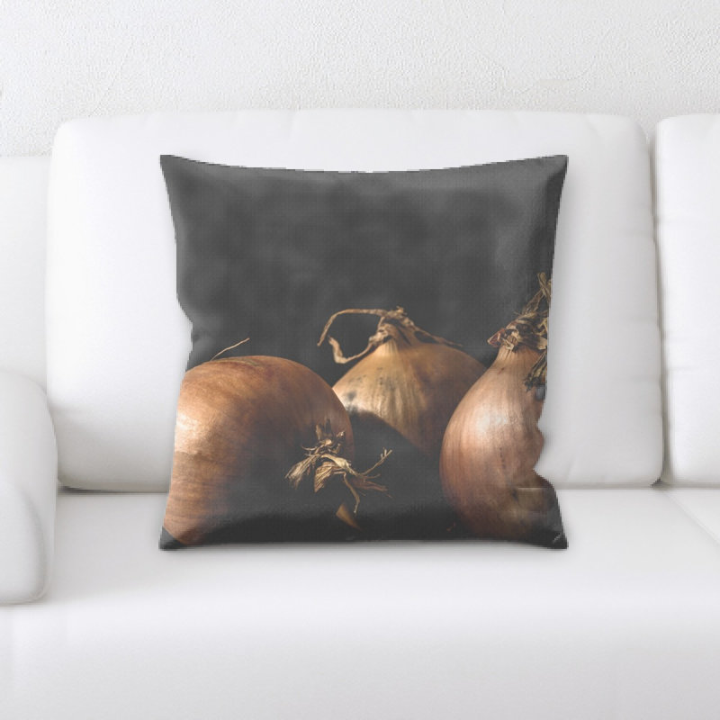 Coussin décoratif oignons