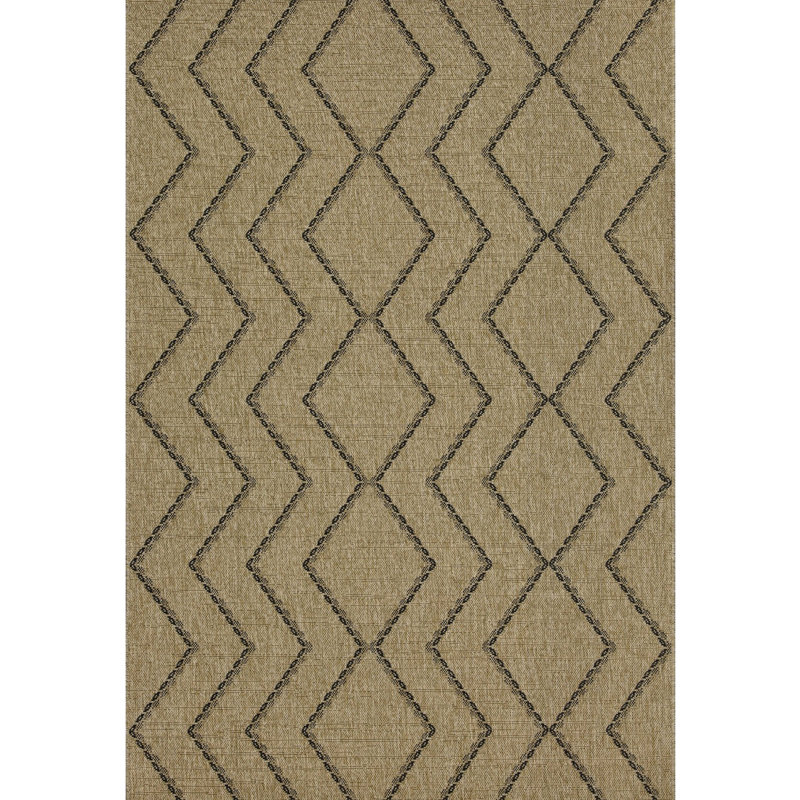 Earth Collection Indoor And Outdoor Rug - 5.25 Ft. X 7.25 Neutral Color, Diamond Motifs, Polypropylene , Stain , Long-Lasting 5 3 In. 7 Color With Polypropylene, Stain-, Easy To Clean