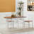 Versatile Folding Solid Wood Kitchen Table For Compact Spaces, Enhancing Functionality