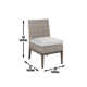 Dunham 80'' Rectangular Outdoor Dining Set with Cushions