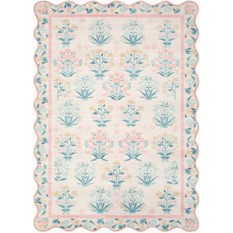 Lavable Machine Washable Indoor Area Rug, Rectangle 7'6" x 9'5"