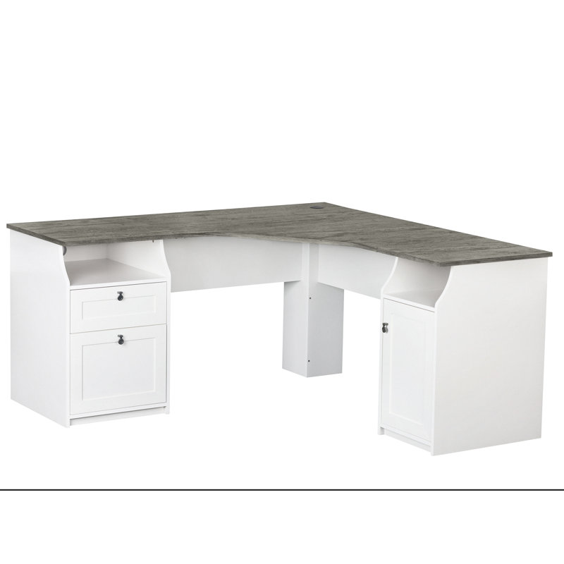 Farnam L-Shaped Executive Desk