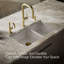 Riverby® 33" undermount double-bowl workstation kitchen sink-1731489194