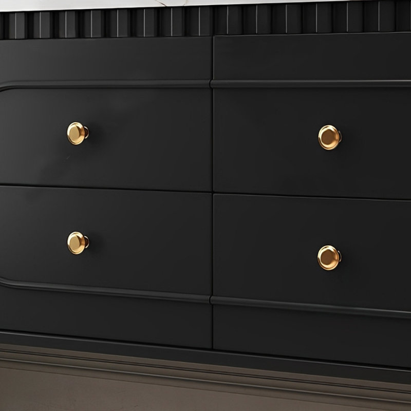 Armoire de salle de bain style français, H 19,68 po x l 59,05 po x P 20,47 po