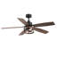 Ventilateur de plafond 52 po avec télécommande Yarianny, classique, traditionnel, bureau, salon, salle familiale, salle à manger, chambre à coucher