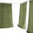 Jarret Solid Room Darkening Indoor/Outdoor Tab Top Single Curtain Panel-2079835045-2079835040