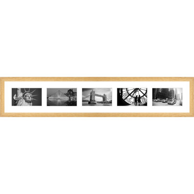 Kymia Wood Picture Frame with Mat