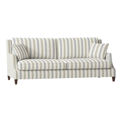 Savannah 87.5" Recessed Arm Sofa with Reversible Cushions
