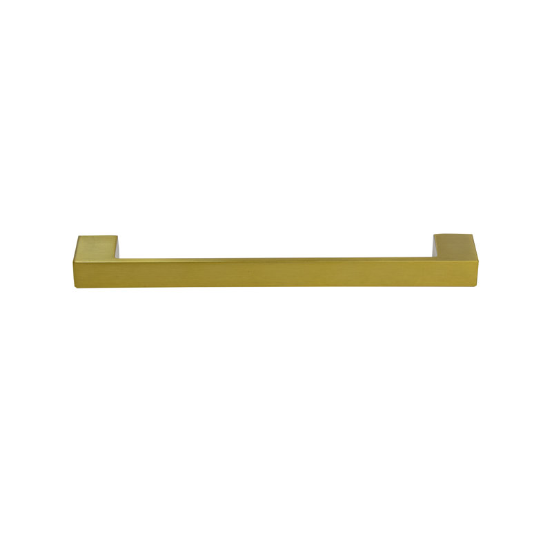 Poignée barre Cascade (ensemble de 2), Laiton, 6"