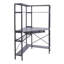 Bureau d'ordinateur de coin avec prises de courant-564369512