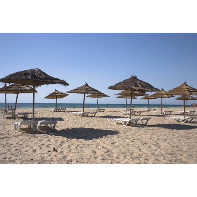 Tunisia Beach Wall Art on Canvas